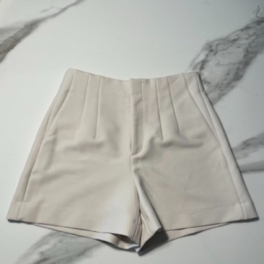 Zara Pleated Shorts
